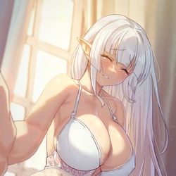 This is a pixiv picture whose title is ダークエルフ.
