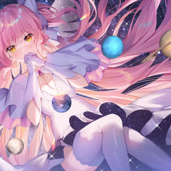 This is a pixiv picture whose title is 圆神.