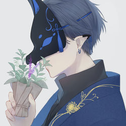 This is a pixiv picture whose title is フリーアイコン.