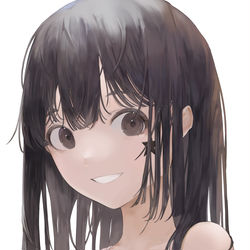 This is a pixiv picture whose title is 笑顔.