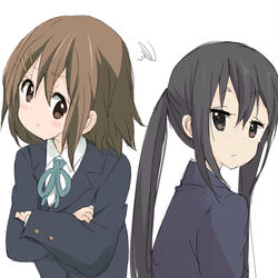 This is a pixiv picture whose title is むくれコンビ.