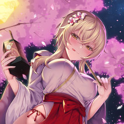 This is a pixiv picture whose title is Genshin.