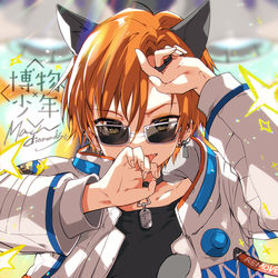 This is a pixiv picture whose title is 博物×少年◆006「マッハディスク　Mach diamonds」.