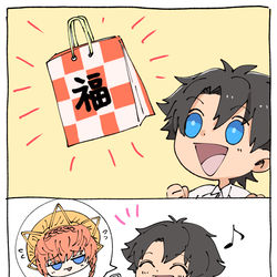 This is a pixiv picture whose title is 福袋ありがとう！！！.