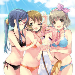 This is a pixiv picture whose title is パンでPeace!.