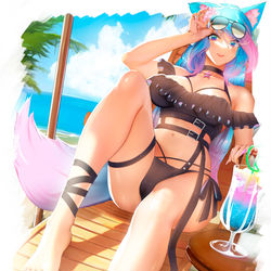 This is a pixiv picture whose title is Skeb.