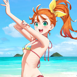 This is a pixiv picture whose title is まなつ.