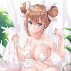 This is a pixiv picture whose title is 水着リリス.