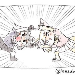 This is a pixiv picture whose title is フュージョン.