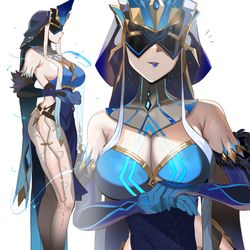This is a pixiv picture whose title is ミラーメイデン.