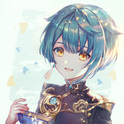 This is a pixiv picture whose title is 行秋.