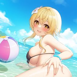 This is a pixiv picture whose title is 早く一緒に遊んで～♡.