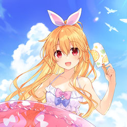 This is a pixiv picture whose title is 暑中お見舞い申し上げます.