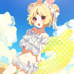 This is a pixiv picture whose title is 夏.