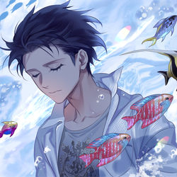 This is a pixiv picture whose title is ねむけ.