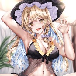 This is a pixiv picture whose title is 「酔った魔理沙ちゃんからは…」.
