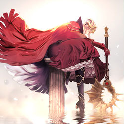 This is a pixiv picture whose title is エーデルガルト.