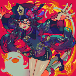 This is a pixiv picture whose title is 胡桃.