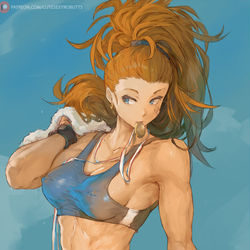 This is a pixiv picture whose title is 主将ミズキ - captain Mizuki [OPM].