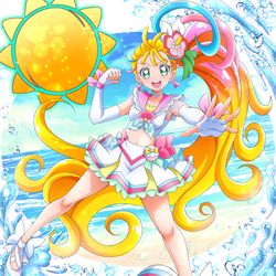 This is a pixiv picture whose title is キュアサマー!!.