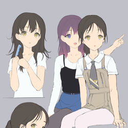 This is a pixiv picture whose title is 小織の日記 今日から夏休み.