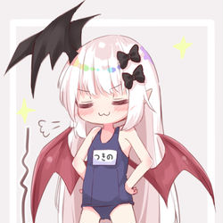 This is a pixiv picture whose title is つきのちゃんと琉奈ちゃんのらくがき.