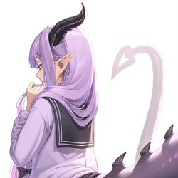 This is a pixiv picture whose title is しっぽっぽ.