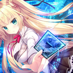 This is a pixiv picture whose title is 雪月花.