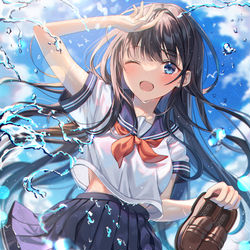 This is a pixiv picture whose title is summer☀️🌊.