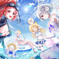 This is a pixiv picture whose title is 『フィギュアストーリー』 Figure Story.