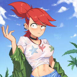 This is a pixiv picture whose title is Frankie Foster.