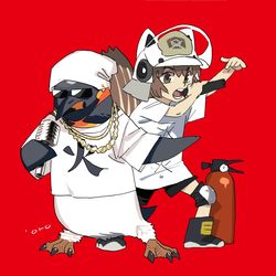 This is a pixiv picture whose title is 说唱歌手.