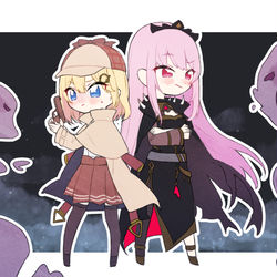 This is a pixiv picture whose title is 🔎💀.