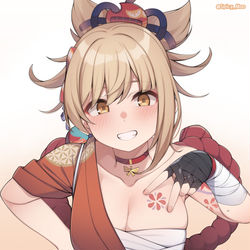 This is a pixiv picture whose title is 宵宮が「あれ」を見せてくれる絵.