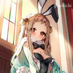 This is a pixiv picture whose title is バニーの日※遅刻.