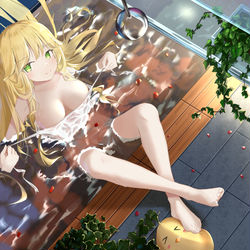 This is a pixiv picture whose title is 休息一下.