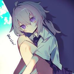 This is a pixiv picture whose title is 後輩M200ちゃん概念.