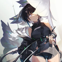 This is a pixiv picture whose title is 羽毛笔.