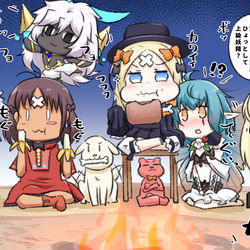 This is a pixiv picture whose title is フォーリナーパワーでブリテンに到達したアビゲイルちゃん御一行.