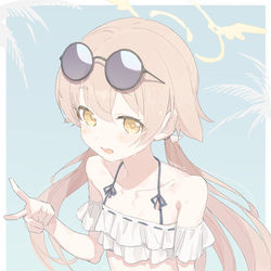 This is a pixiv picture whose title is 水着ヒフミ.