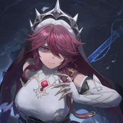 This is a pixiv picture whose title is Rosaria.
