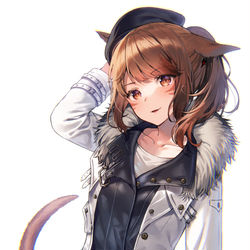 This is a pixiv picture whose title is ミコッテ.