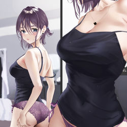 This is a pixiv picture whose title is 太らない体質だと思っていた・・・.