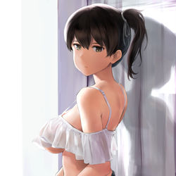 This is a pixiv picture whose title is 加賀っち.