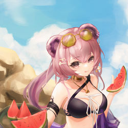 This is a pixiv picture whose title is 保熟.