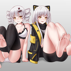 This is a pixiv picture whose title is 委託絵.