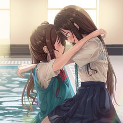 This is a pixiv picture whose title is 卯月の試練② 浅水区.