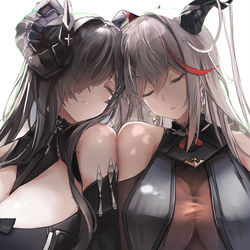 This is a pixiv picture whose title is August Von Parseval and Agir.