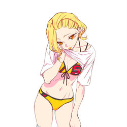 This is a pixiv picture whose title is やんちゃギャルの安城さんのイラスト.