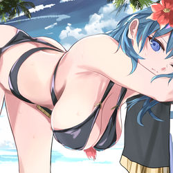 This is a pixiv picture whose title is 水着ベレス.